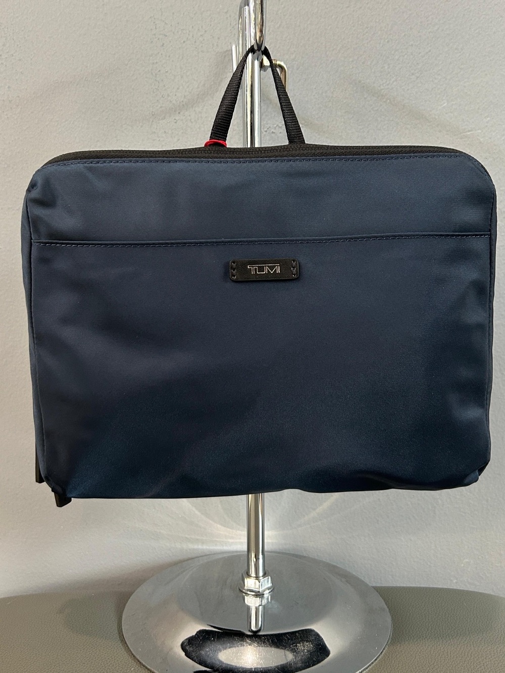 NWT TUMI Packable/Foldable Tote Navy Blue - Picture 4 of 6